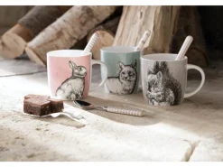 KitchenCraft 425ml Barrel Mug - Squirrel