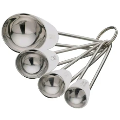 KitchenCraft Stainless Steel Measuring Spoon Set - 4 Piece