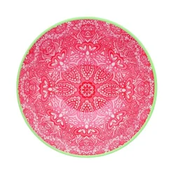 Kitchencraft Stoneware Bowl - Damask Red