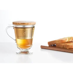 La Rochere Bee Tea Glass Mug with Infuser