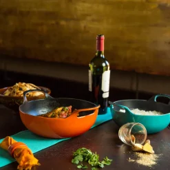 Le Creuset Cast Iron 24cm Balti Dish - Volcanic