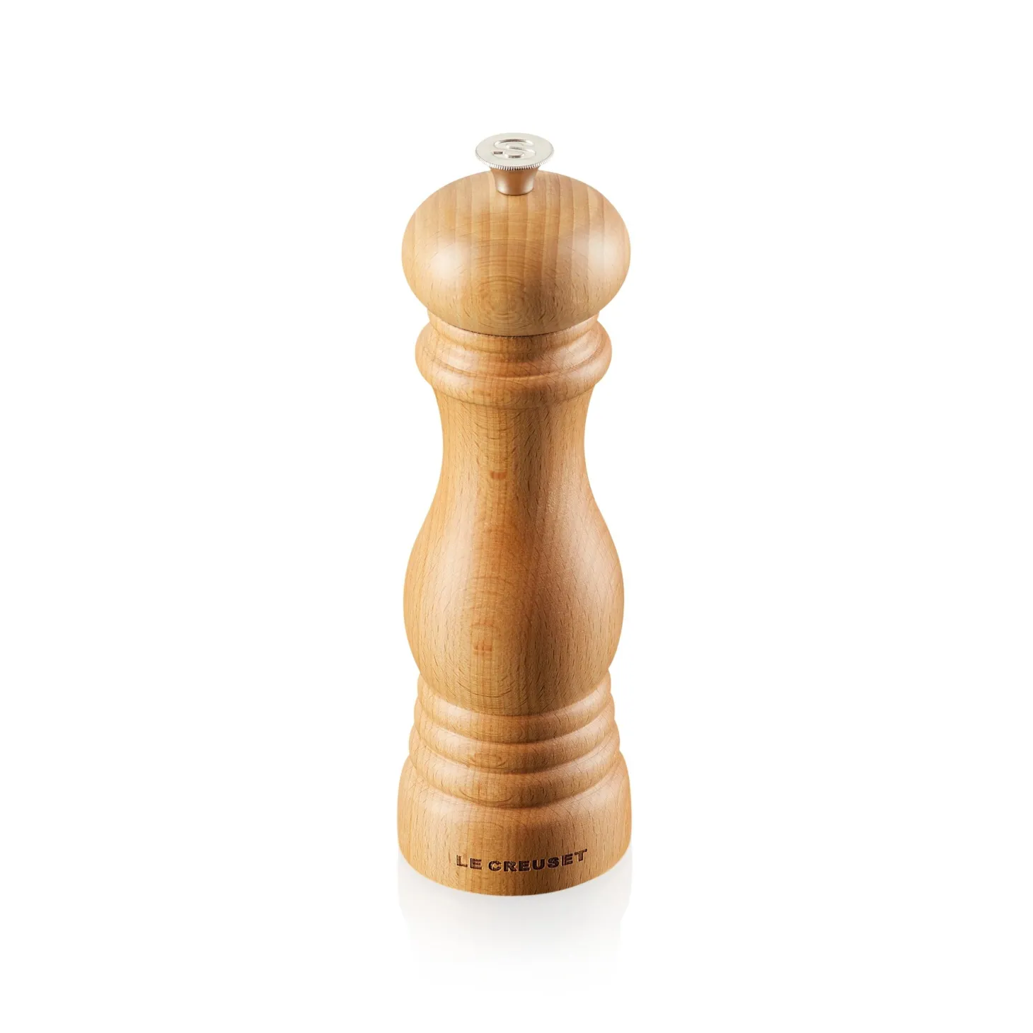 Le Creuset Classic Salt Mill - Beech Wood