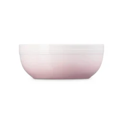 Le Creuset 20cm Coupe Stoneware Serve Bowl - Shell Pink