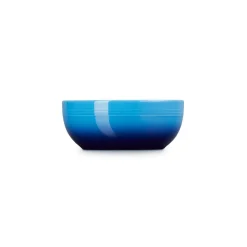 Le Creuset 16cm Stoneware Coupe Cereal Bowl - Azure