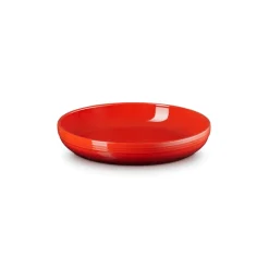 Le Creuset 22cm Stoneware Coupe Pasta Bowl - Cerise