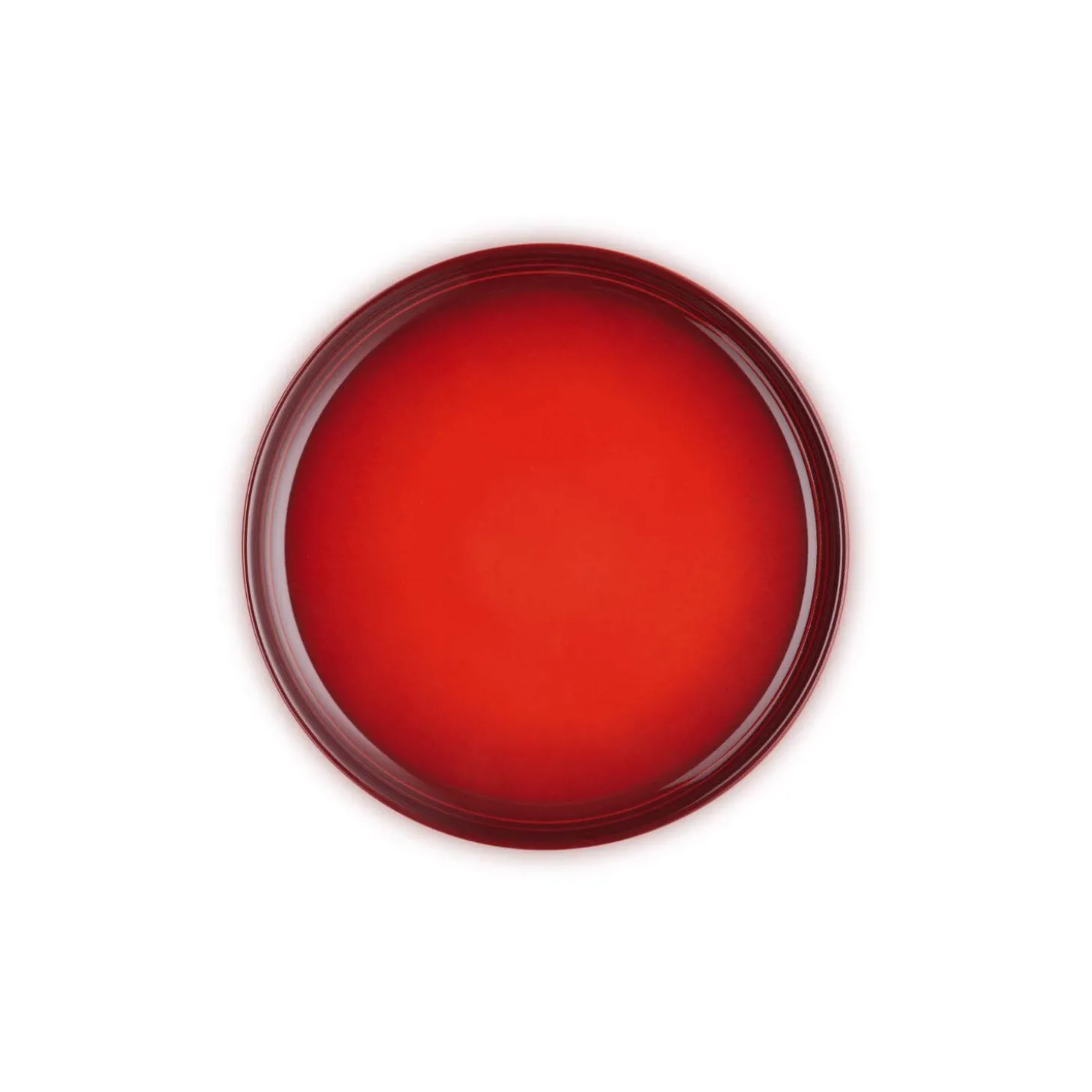 Le Creuset 22cm Stoneware Coupe Side Plate - Cerise