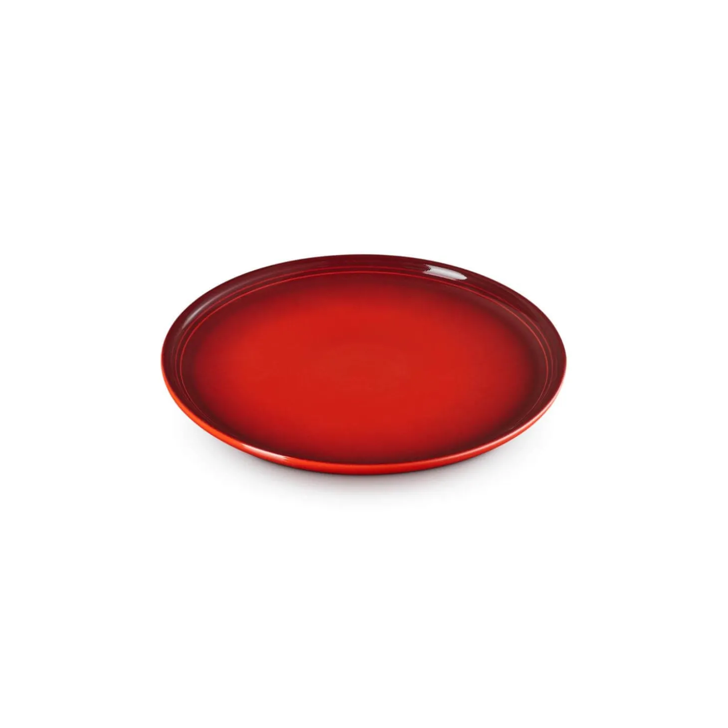 Le Creuset 22cm Stoneware Coupe Side Plate - Cerise