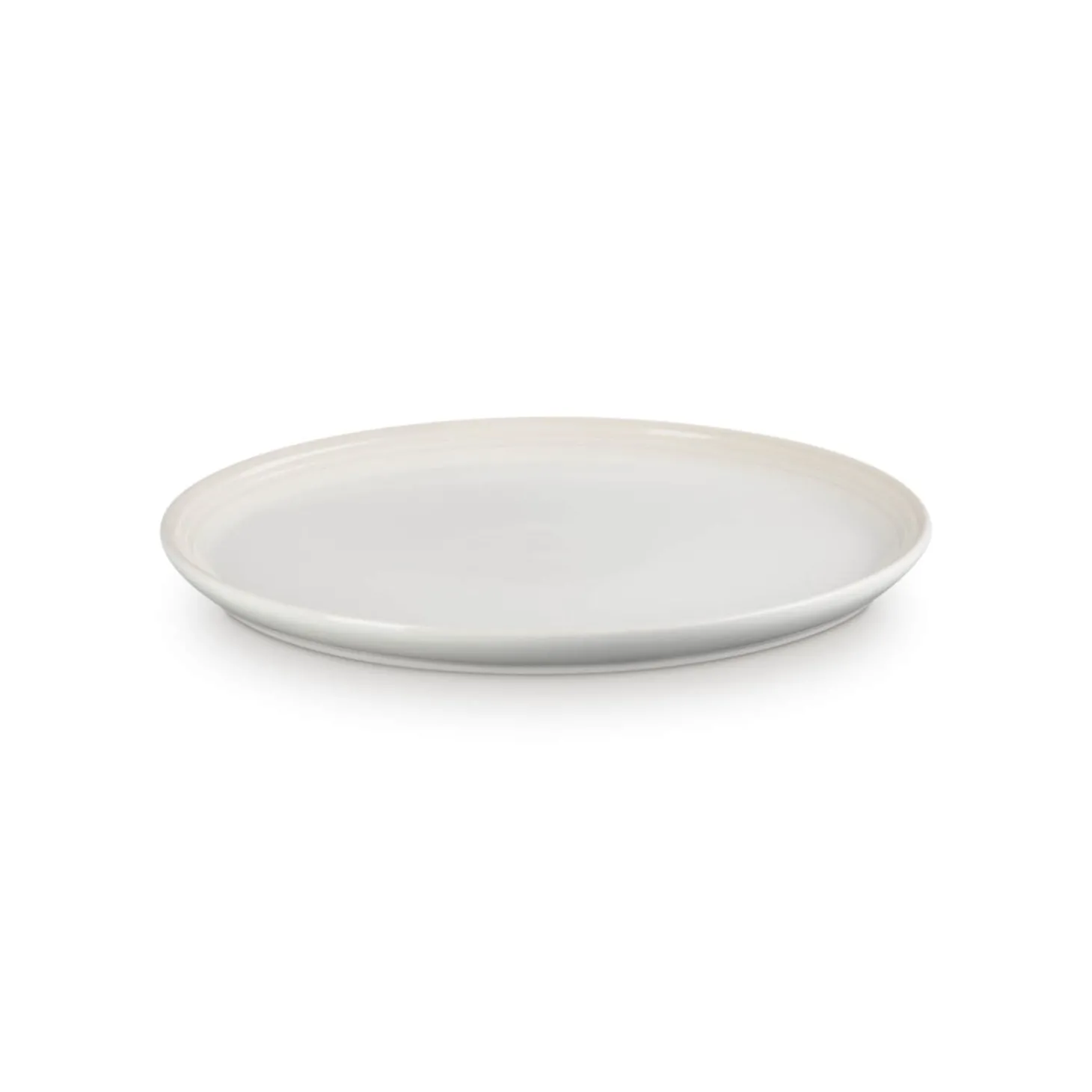 Le Creuset 22cm Stoneware Coupe Side Plate - Meringue