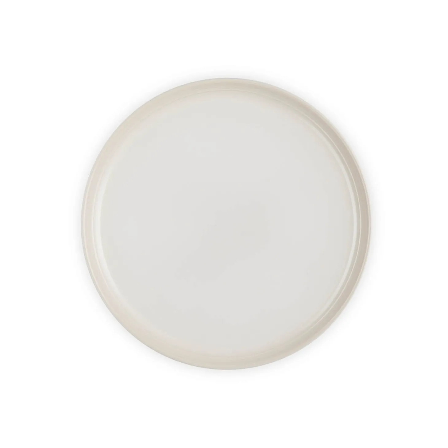 Le Creuset 22cm Stoneware Coupe Side Plate - Meringue