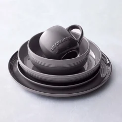 Le Creuset 27cm Stoneware Coupe Dinner Plate - Flint