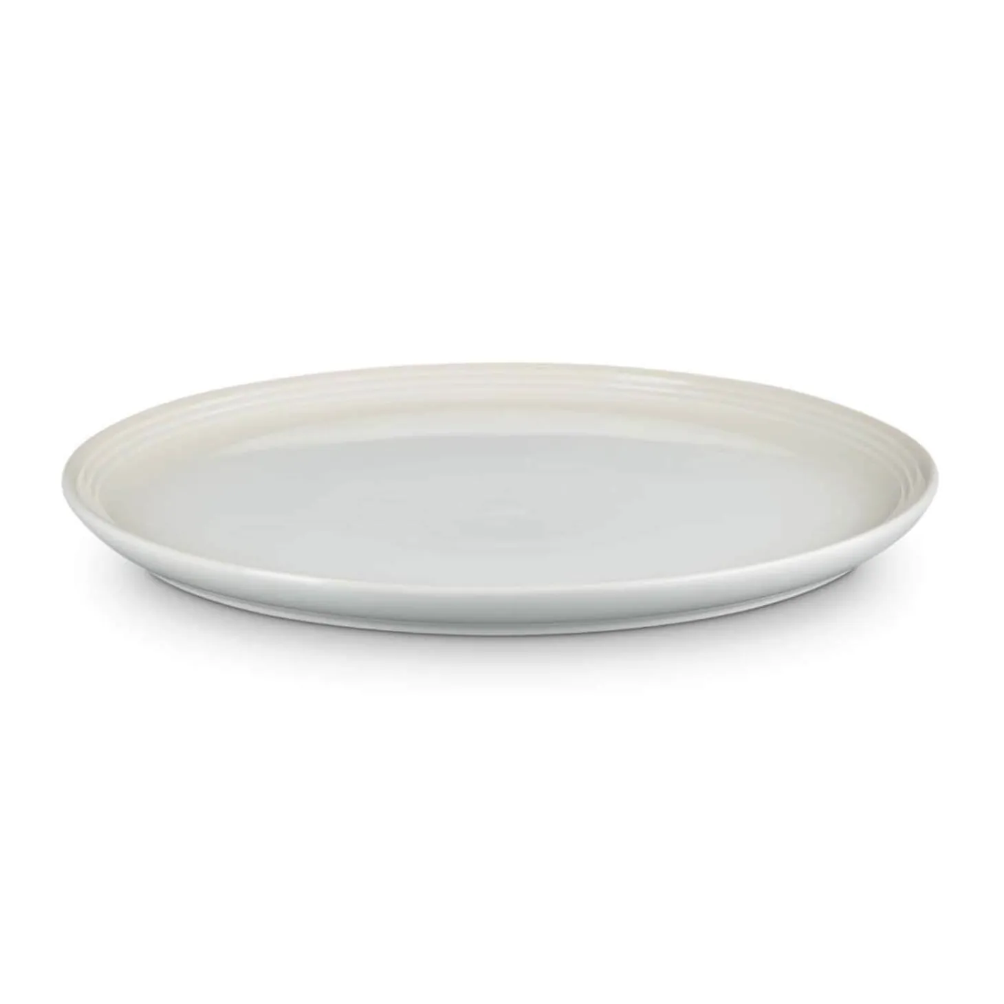 Le Creuset 27cm Stoneware Coupe Dinner Plate - Meringue