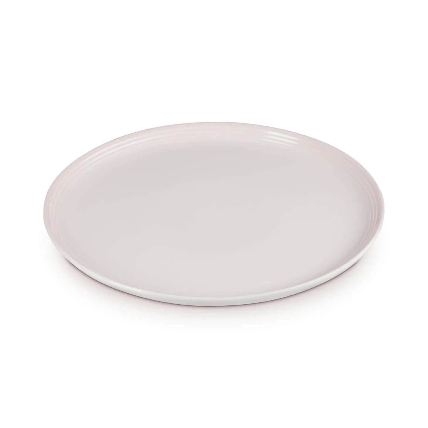 Le Creuset 27cm Stoneware Coupe Dinner Plate - Shell Pink
