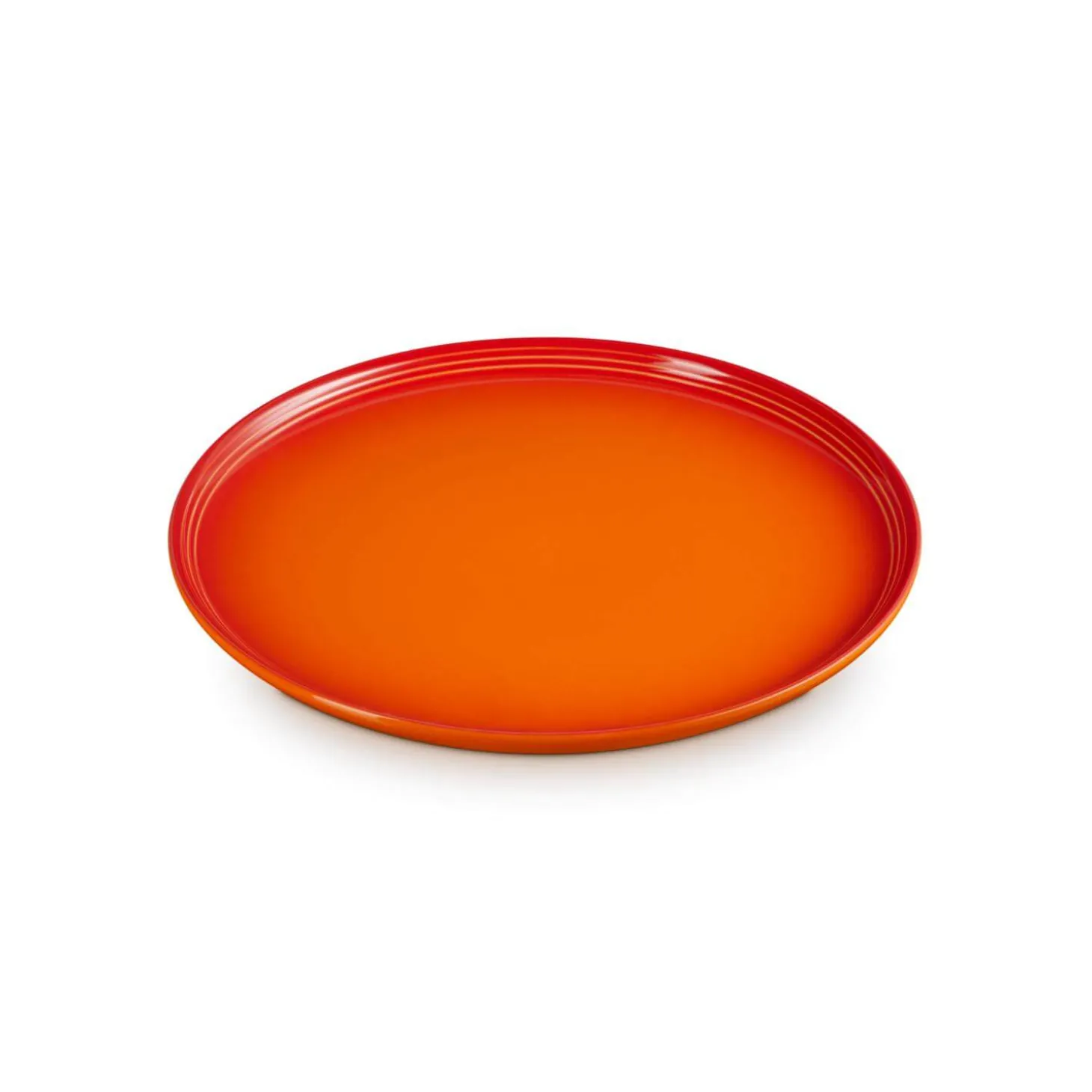 Le Creuset 27cm Stoneware Coupe Dinner Plate - Volcanic