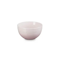 Le Creuset 12cm Stoneware Round Coupe Snack Bowl - Shell Pink