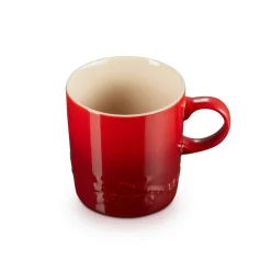 Le Creuset Holly Stoneware 350ml Mug - Cerise