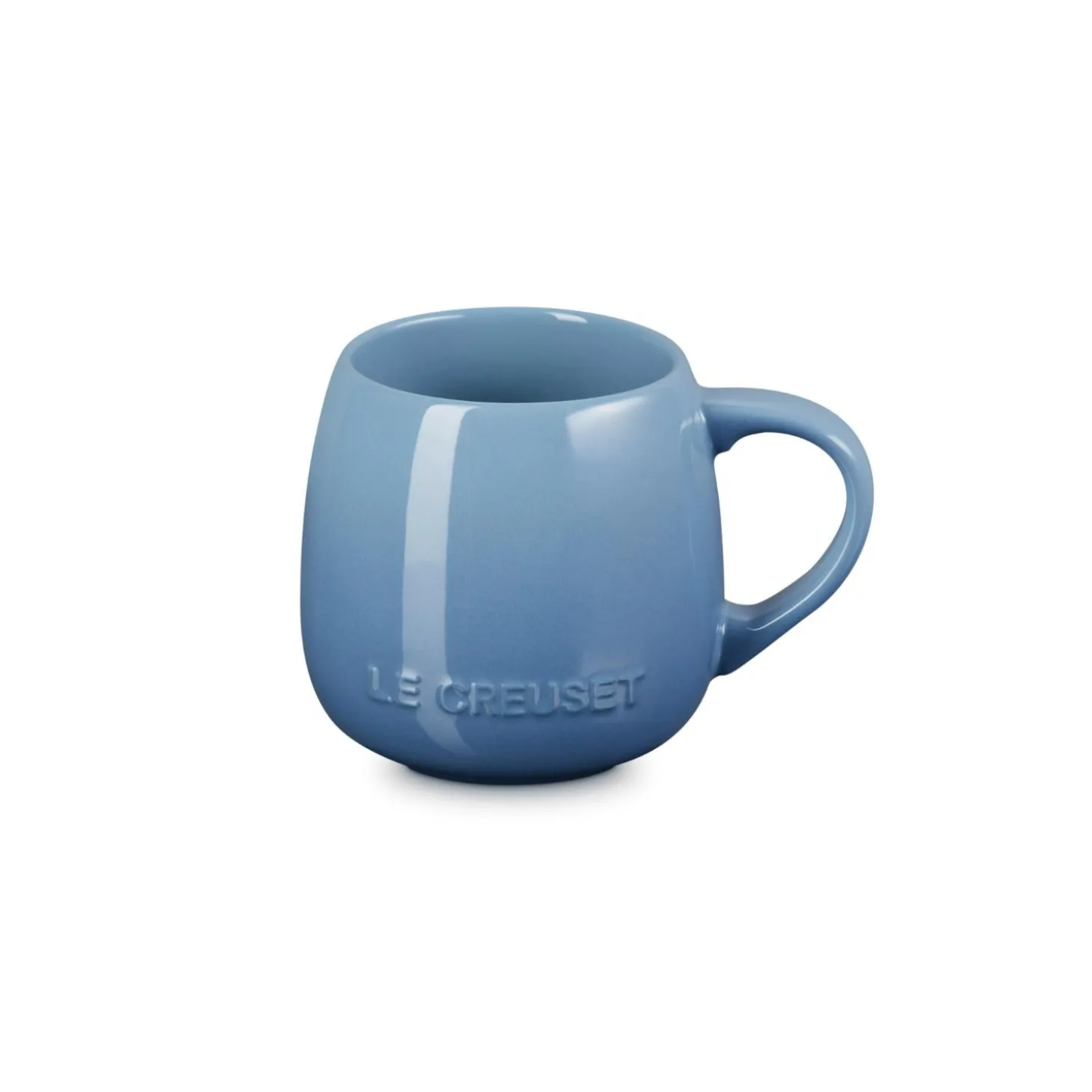 Le Creuset 320ml Stoneware Coupe Sphere Mug - Chambray