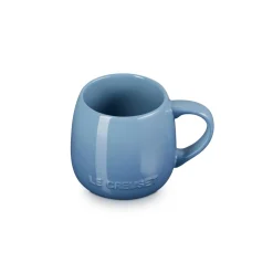 Le Creuset 320ml Stoneware Coupe Sphere Mug - Chambray