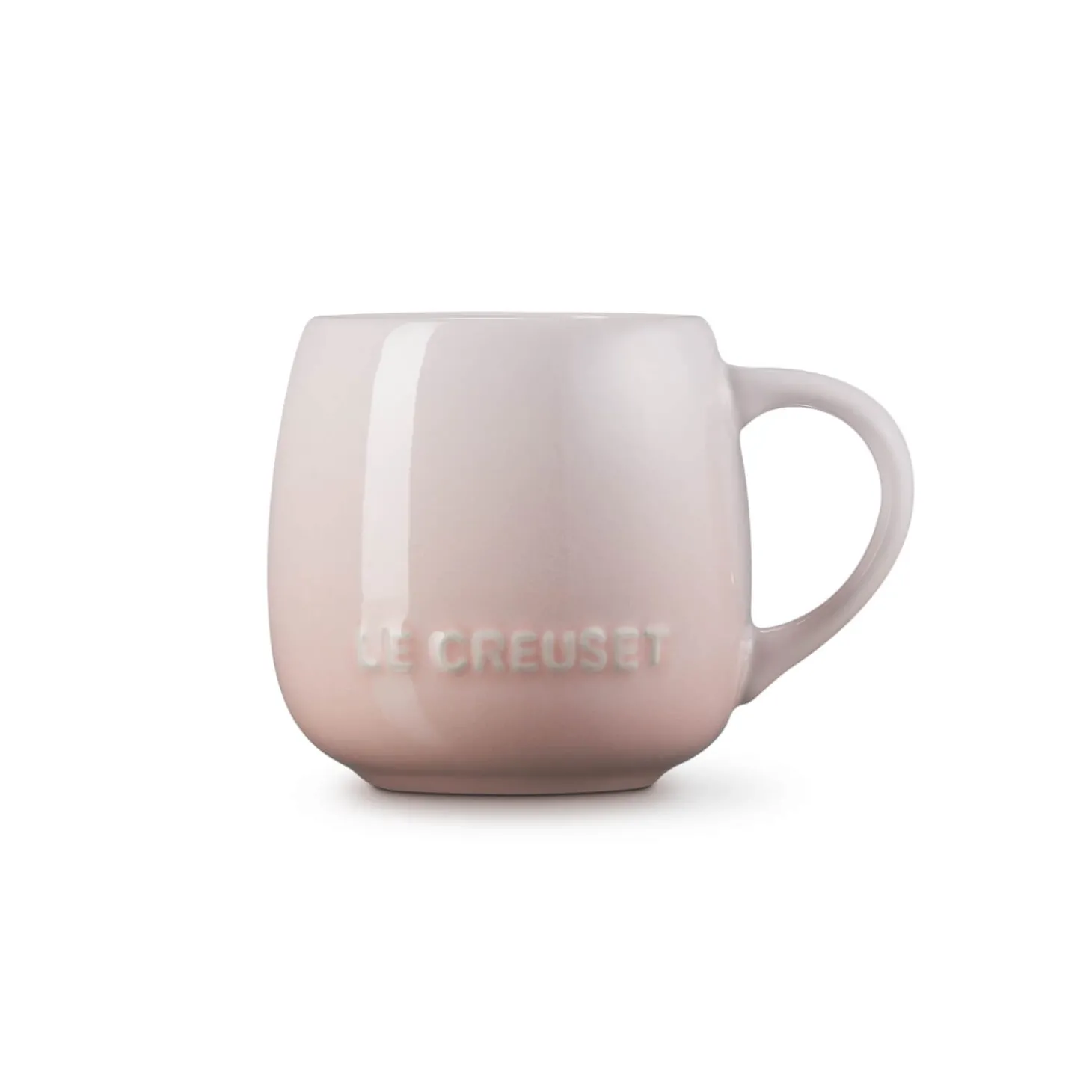 Le Creuset 320ml Stoneware Coupe Sphere Mug - Shell Pink