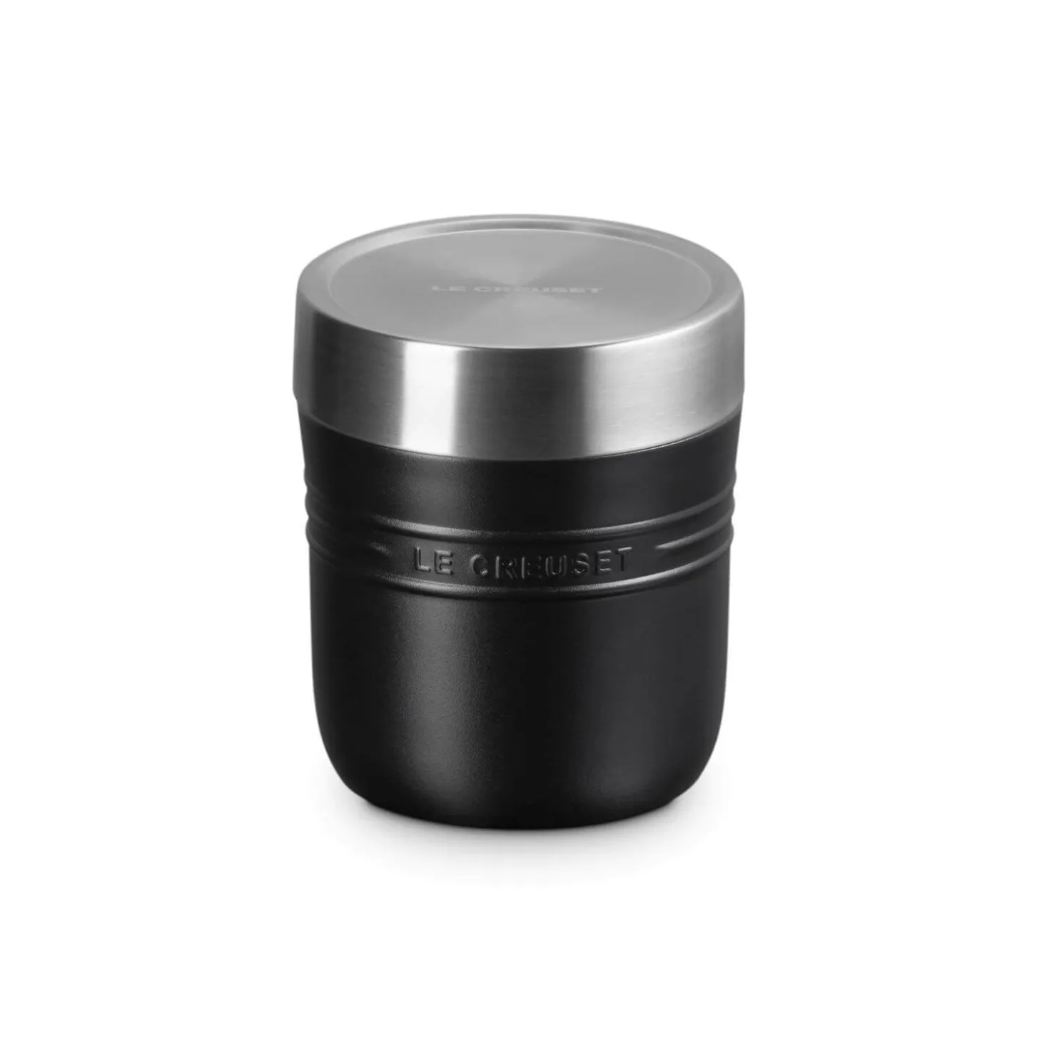 Le Creuset 'On The Go' 500ml Insulated Food Flask - Satin Black