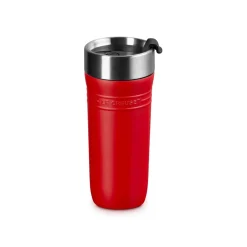 Le Creuset 'On The Go' 350ml Insulated Travel Mug - Cerise