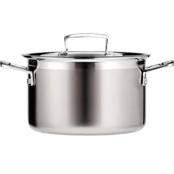 Le Creuset 3-Ply Stainless Steel Deep Casserole - 24cm