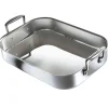 Le Creuset 3-Ply Stainless Steel Rectangular Roaster - 35cm