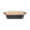 Le Creuset Signature Cast Iron 33cm Rectangular Roaster - Satin Black