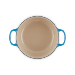 Le Creuset Signature Cast Iron 20cm Round Casserole - Azure