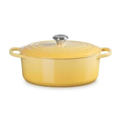 Le Creuset Signature Cast Iron 29cm Oval Casserole - Camomille