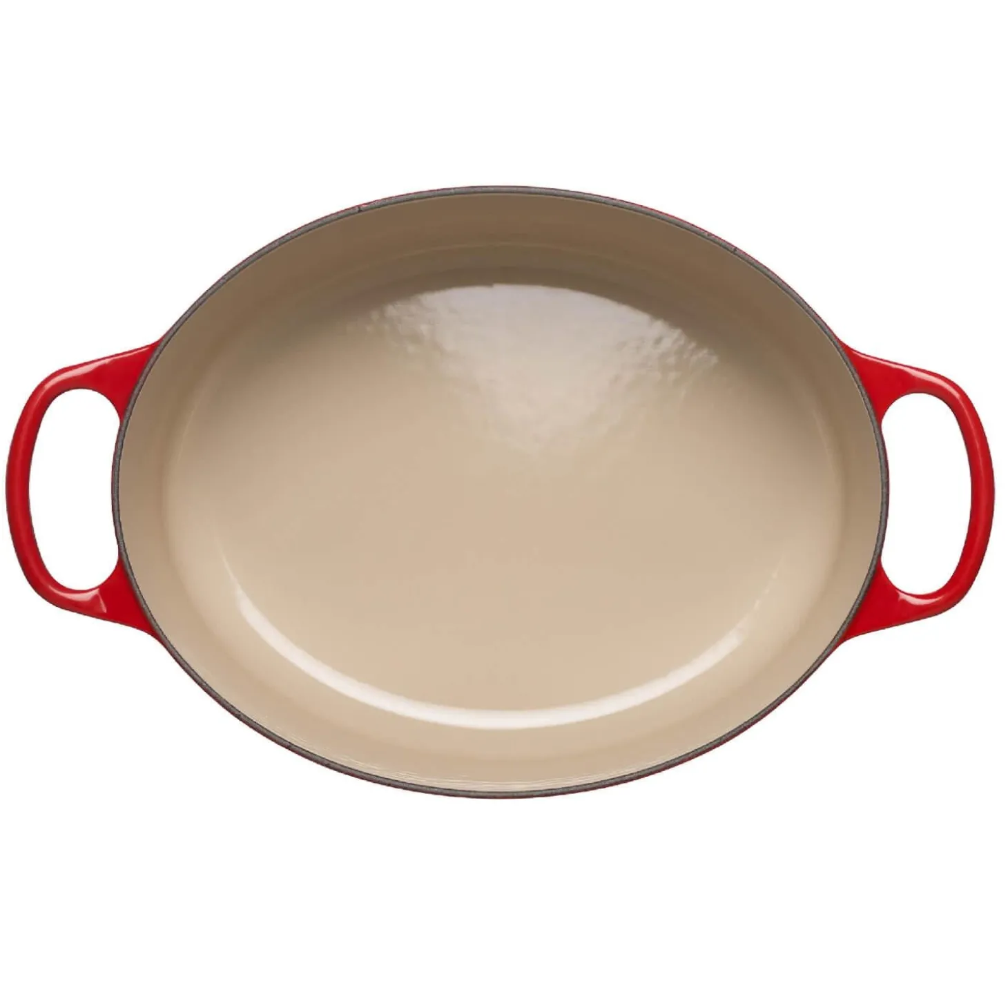 Le Creuset Signature Cast Iron 25cm Oval Casserole - Cerise