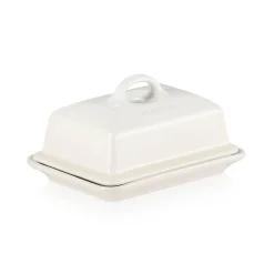 Le Creuset Stoneware Butter Dish - Meringue