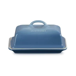 Le Creuset Stoneware Butter Dish - Chambray