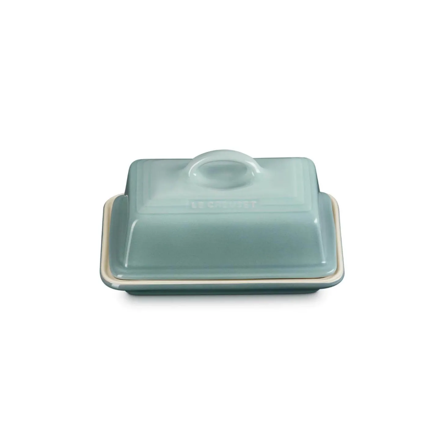 Le Creuset Stoneware Butter Dish - Sea Salt
