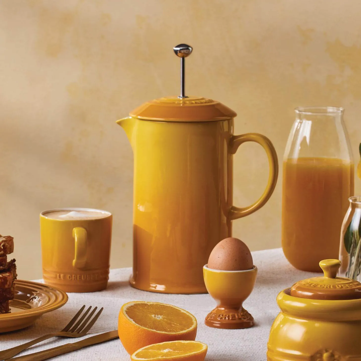 Le Creuset Stoneware Cafetiere - Nectar
