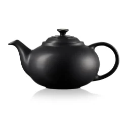Le Creuset Stoneware Classic Teapot - Satin Black