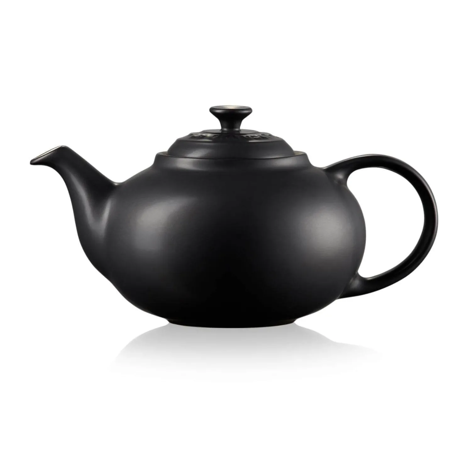 Le Creuset Stoneware Classic Teapot - Satin Black