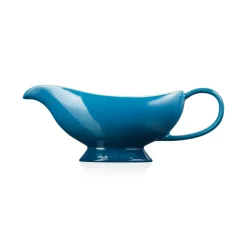 Le Creuset Stoneware Gravy Boat - Deep Teal