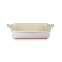 Le Creuset Stoneware Heritage 32cm Deep Rectangular Dish - Shell Pink