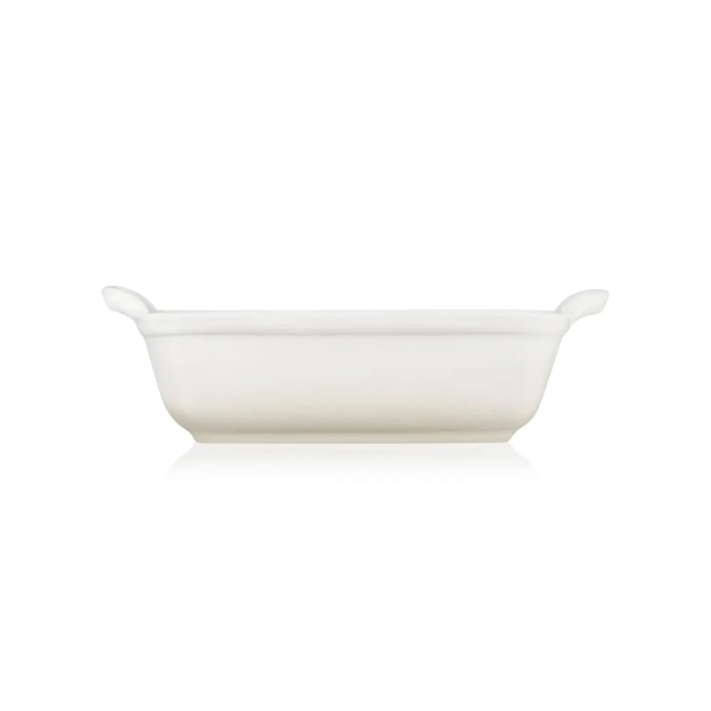 Le Creuset Stoneware Heritage 19cm Rectangular Deep Dish - Meringue