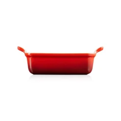 Le Creuset Stoneware Heritage 26cm Rectangular Deep Dish - Cerise