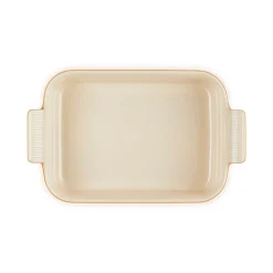 Le Creuset Stoneware Heritage 26cm Rectangular Deep Dish - Volcanic