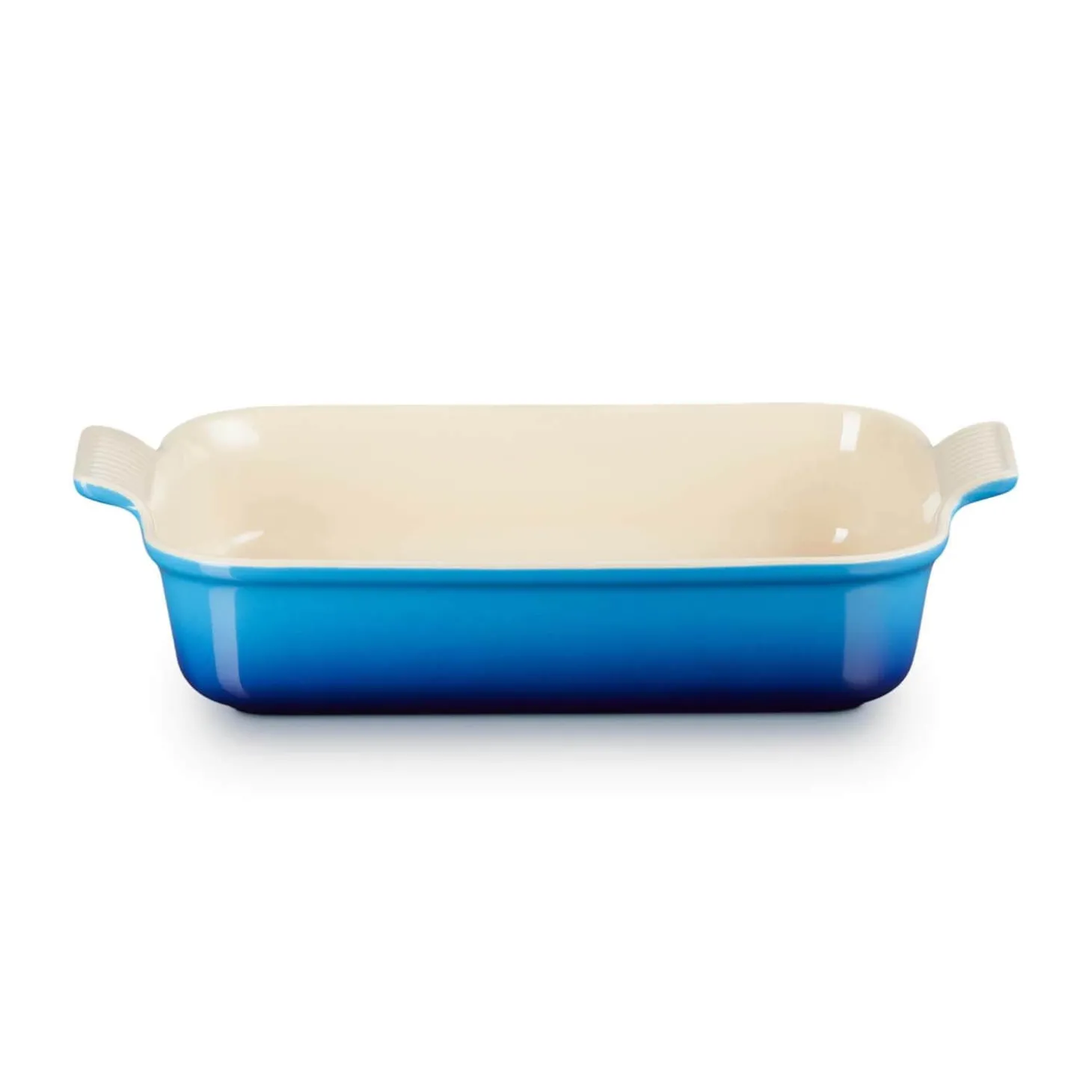 Le Creuset Stoneware Heritage 32cm Deep Rectangular Dish - Azure