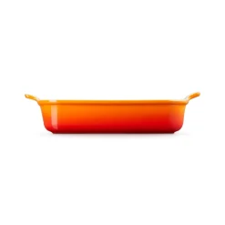 Le Creuset Stoneware Heritage 32cm Rectangular Deep Dish - Volcanic