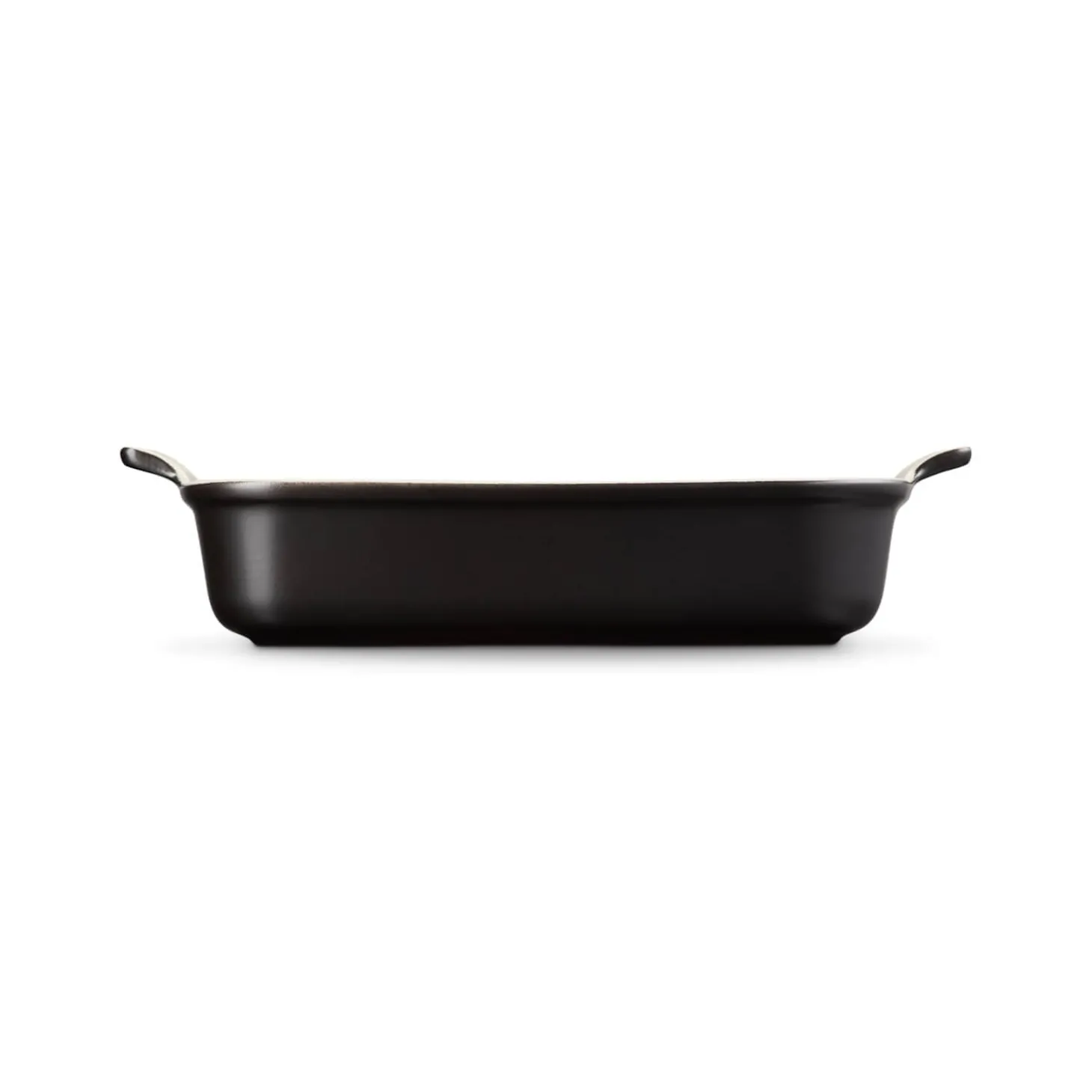 Le Creuset Stoneware Heritage 32cm Rectangular Dish - Matte Black