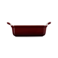 Le Creuset Stoneware Heritage 19cm Rectangular Deep Dish - Garnet