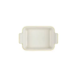 Le Creuset Stoneware Heritage 19cm Rectangular Deep  Dish - Nectar