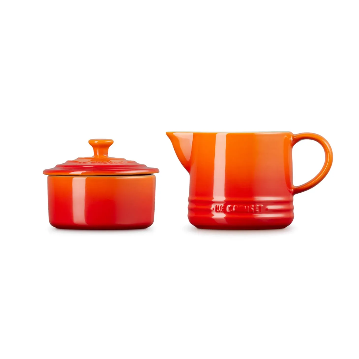 Le Creuset Stoneware Milk & Sugar Set - Volcanic