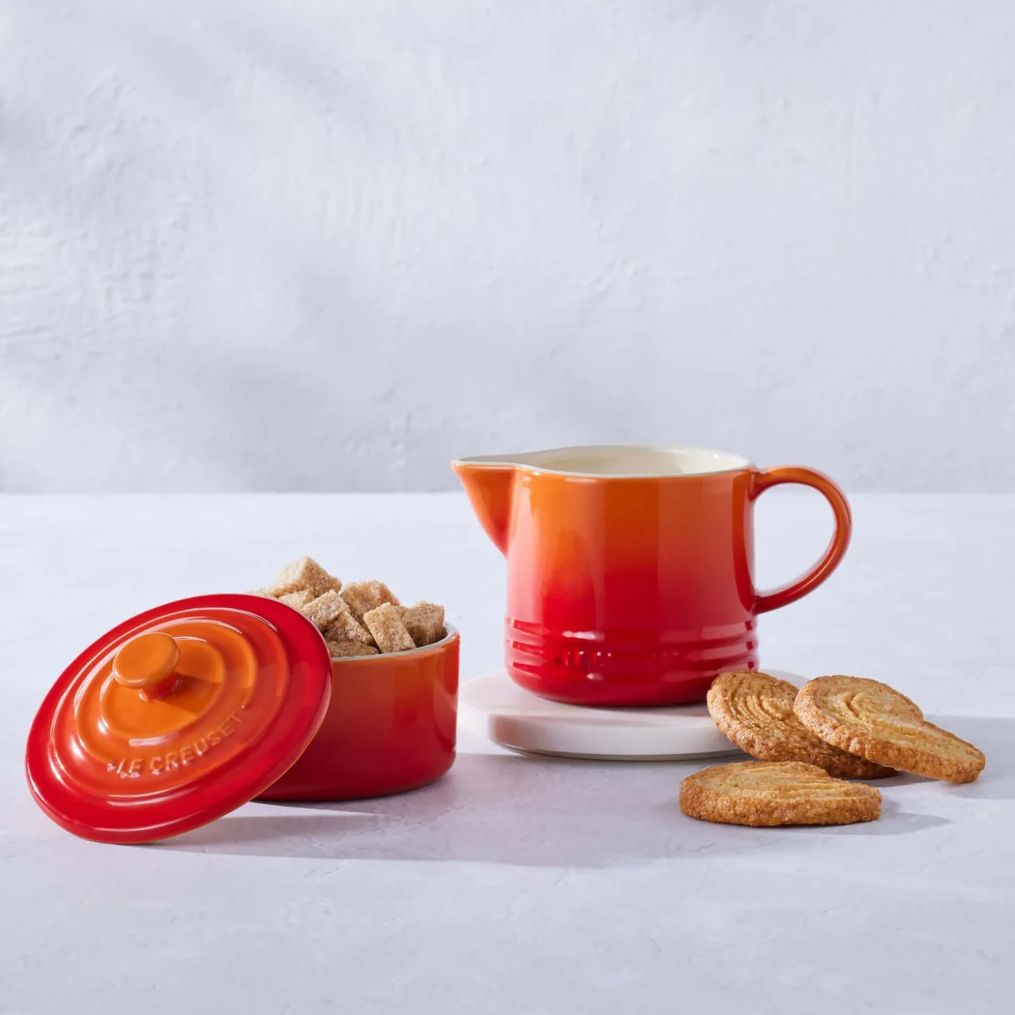 Le Creuset Stoneware Milk & Sugar Set - Volcanic