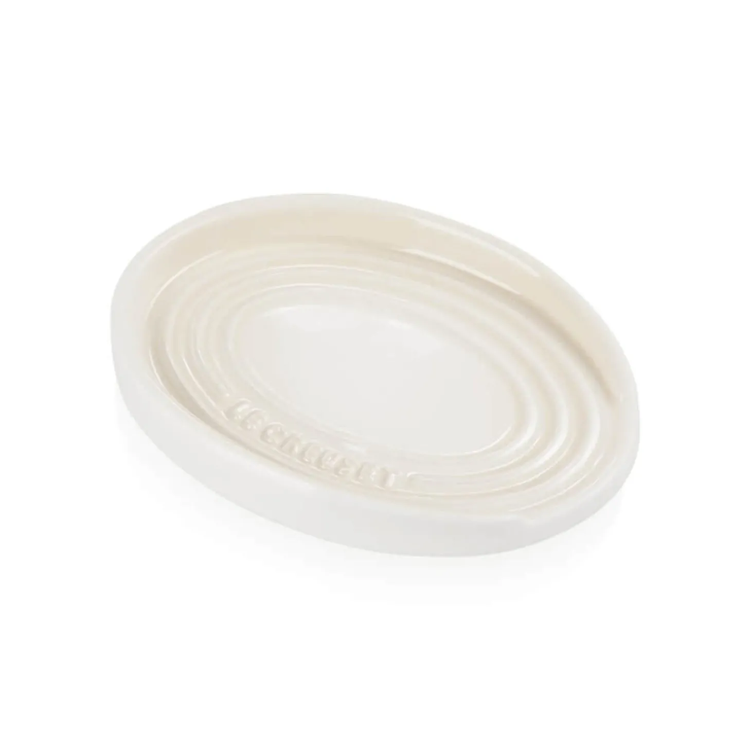 Le Creuset Stoneware Oval Spoon Rest - Meringue