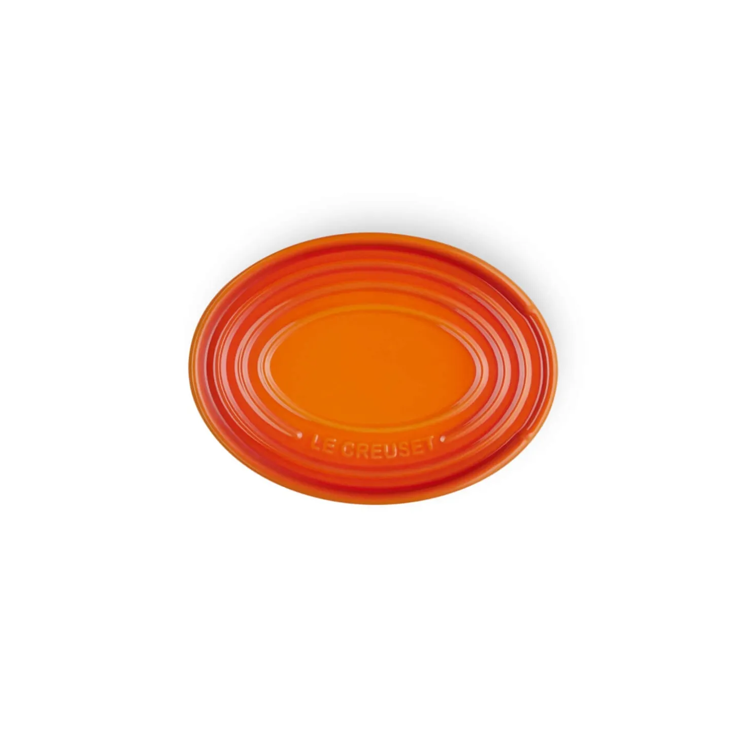 Le Creuset Stoneware Oval Spoon Rest - Volcanic
